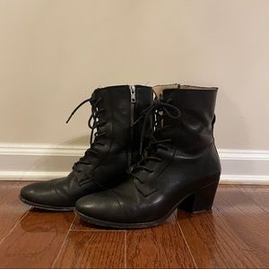 Frye Courtney Lace Up Booties